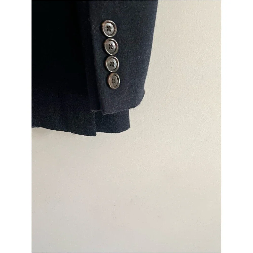 J.Crew Ludlow Subalpino Italy Wool Cotton Blazer Size 36S Blue Sport Coat